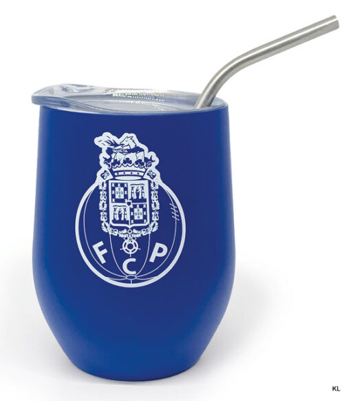 Copo Térmico "Tumbler" c/ Palhinha de Metal - FCP
