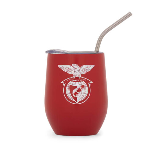 Copo Térmico "Tumbler" c/ Palhinha de Metal - SLB