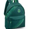 Mochila Escolar 43cm Bolso Frontal e Riscas "Sporting Clube de Portugal" - SCP