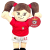 Peluche Menina 30cm SLB