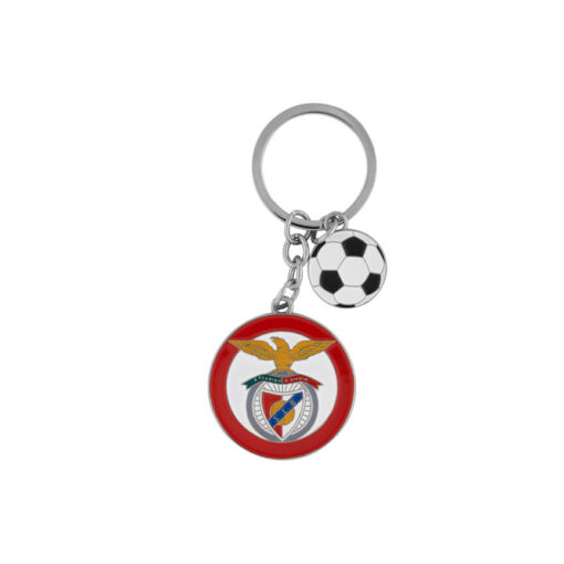 Porta-Chaves c/ Logo Redondo + Bola - SLB