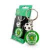 Porta-Chaves Redondo c/ Emblema e Bola - SCP