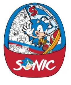 Boné Azul "RideThe Wave" (52cm) - Sonic