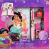 Diário Pinta com Lantejoulas e Carimbo Jasmine - Princesas Disney