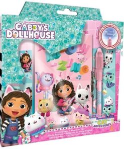 Conjunto de Diário + Esferográfica Mágica Rosa - Gabby