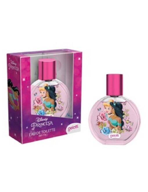 Perfume "Eau de Toilette" 50ml Cor-de-Rosa - Princesas