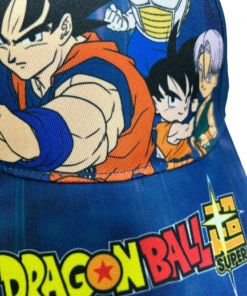 Boné Azul Goku, Vegeta, Gohan e Trunks (54cm) - Dragon Ball