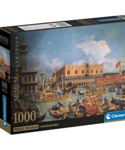 Puzzle Canaletto + Poster (1000 pcs) - Clementoni