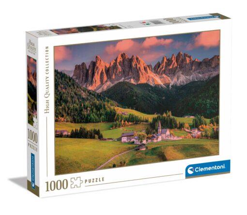 Puzzle Montanhas Dolomitas (1000 pcs) - Clementoni