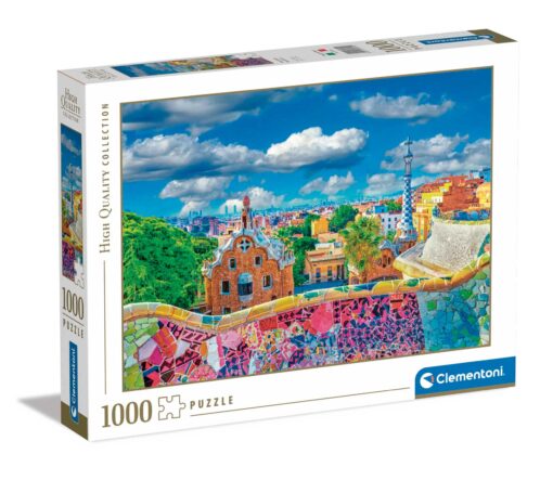 Puzzle Park Güell, Barcelona (1000 pcs) - Clementoni