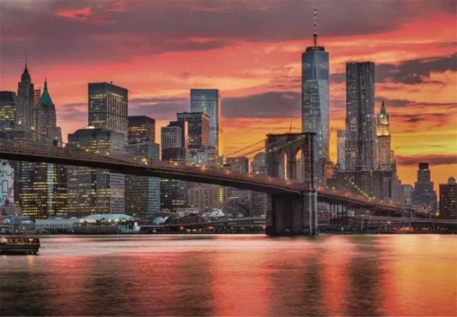 Puzzle Ponte de Brooklin (1500 pcs) - Clementoni