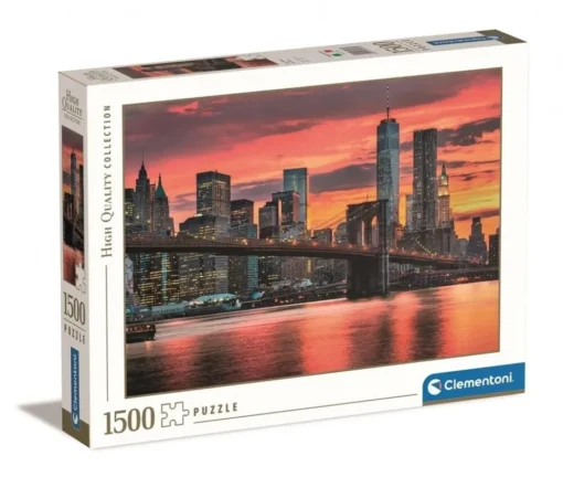 Puzzle Ponte de Brooklin (1500 pcs) - Clementoni