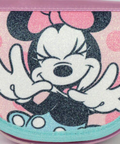 Bolsa Tiracolo Oval Brilhante - Minnie, 8445484348453