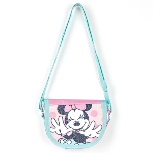 Bolsa Tiracolo Oval Brilhante - Minnie, 8445484348453