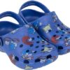 Chinelos Croc's Azuis Escuros com Personagens (26-27) - Sonic