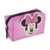 Estojo Necessaire - Minnie C/ Laço Rosa e Pontinhos Brancos - Minnie Mouse, 8445484161908