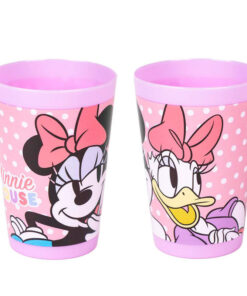 Necessaire Transparente Minnie e Margarida com 4 Acessórios - Minnie, 8445484249347