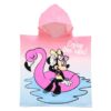 Poncho de Praia Microfibra Minne em Boia de Flamingo "Enjoy the Sun" - Minnie, 3609087231382