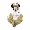 Elásticos Grandes de Cabelo Minnie Dourados - Minnie, 8445484165692