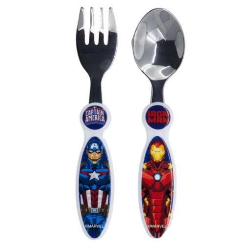 Conjunto de Talheres Metálicos "Force" - Avengers, 8412497741182