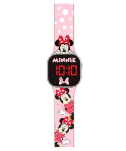 Relógio Digital Led Watch Rosa Minnie C/ Vestido - Minnie Mouse, 8435507875363