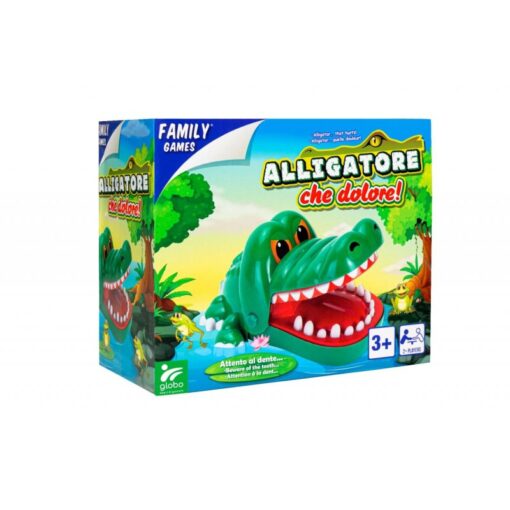 Jogo Crocodilo Dentista - Family Games - Globo, 8014966411642
