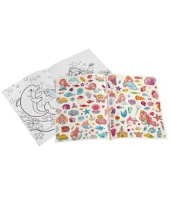 Livro Para Colorir A4 + Stickers 