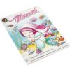 Livro Para Colorir A4 + Stickers "Mermaid" - Grafix, 8715427068725