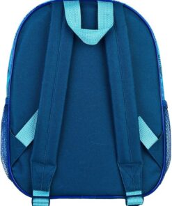 Mochila de Infantário Azul 3D com Folhas - Lilo & Stitch, 4043946317494