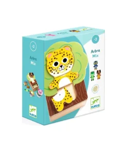 Puzzle de Madeira para Completar Animais - Abramix - Djeco