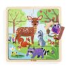 Puzzle Animais na Floresta - Puzzlo Forest - Djeco