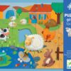 Puzzle Descobre Texturas dos Animais (Tactile Farm) - Djeco, 3070900071179