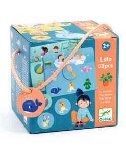 Jogo de Loto e Memória 30 pcs - A Casa - Djeco, 3070900081925