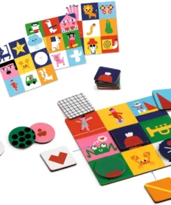 Jogo de Memória e Associação - Loto Pico Pico - Djeco, 3070900082571