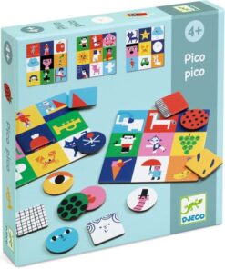 Jogo de Memória e Associação - Loto Pico Pico - Djeco, 3070900082571