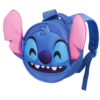 Mochila Redonda Emoji com Orelhas Azul "Enviar" - Lilo & Stitch, 8445118060997