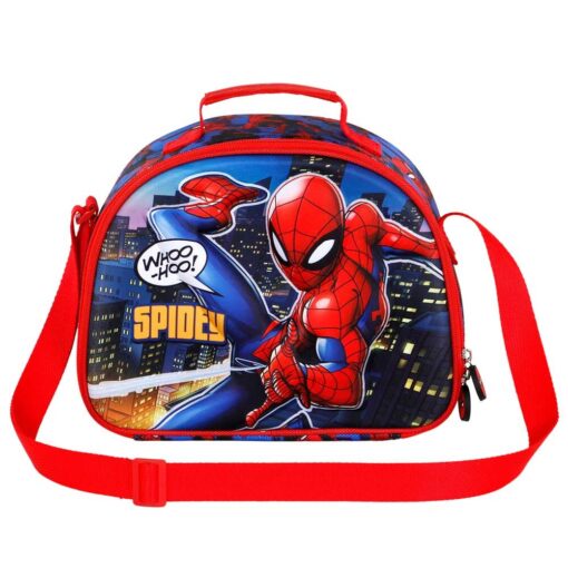 Lancheira Oval 3D "Mighty" - Spiderman, 8445118063219