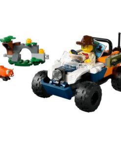 Veículo Todo-o-Terreno Explorador da Selva – Missão do Panda Vermelho (92 pcs) - City - Lego