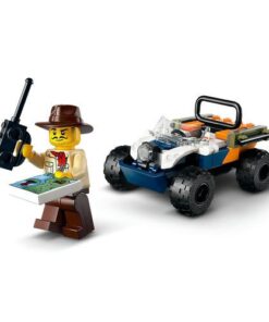 Veículo Todo-o-Terreno Explorador da Selva – Missão do Panda Vermelho (92 pcs) - City - Lego