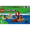 A Viagem do Barco Pirata (196 pcs) - Minecraft - Lego