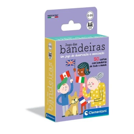 Jogos de Cartas - Jogo das Bandeiras - Clementoni