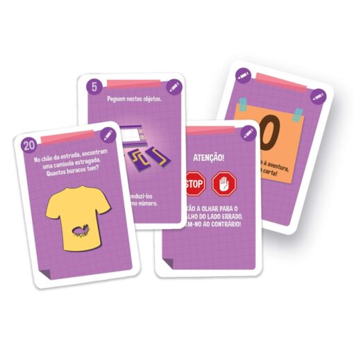 Jogos de Cartas - Escape Game - A Escola Abandonada - Clementoni