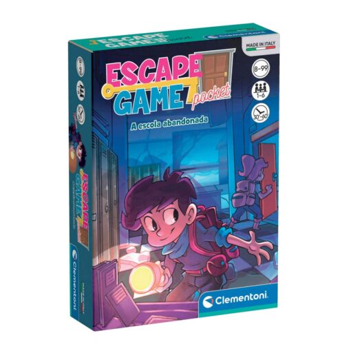 Jogos de Cartas - Escape Game - A Escola Abandonada - Clementoni