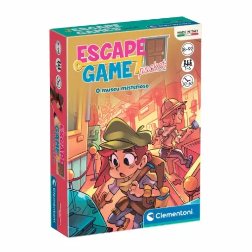 Jogos de Cartas - Escape Game - O Museu Misterioso - Clementoni