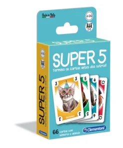 Jogos de Cartas - Super 5 - Clementoni