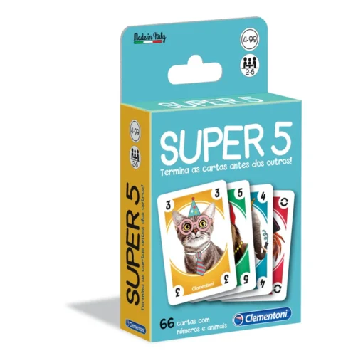 Jogos de Cartas - Super 5 - Clementoni