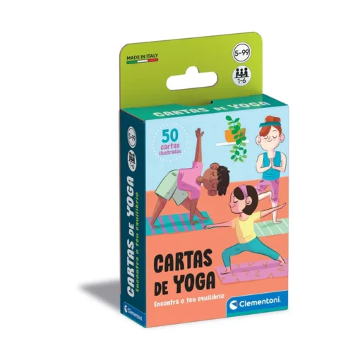 Jogos de Cartas - Cartas de Yoga - Clementoni