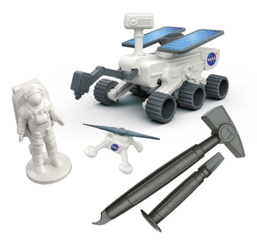 Ciência e Jogo - Kit Exploração, Asteroides do Espaço - Clementoni