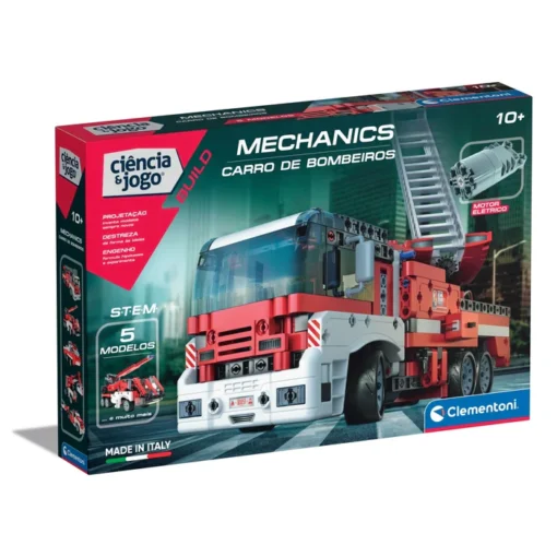 Laboratório de Mecânica - Carro de Bombeiros - Clementoni