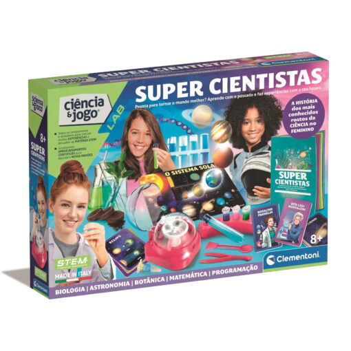 Ciência e Jogo - Super Cientistas - Clementoni
